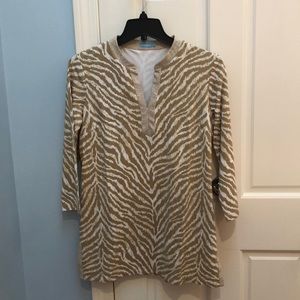 nwot JMcLaughlin boca tunic size s